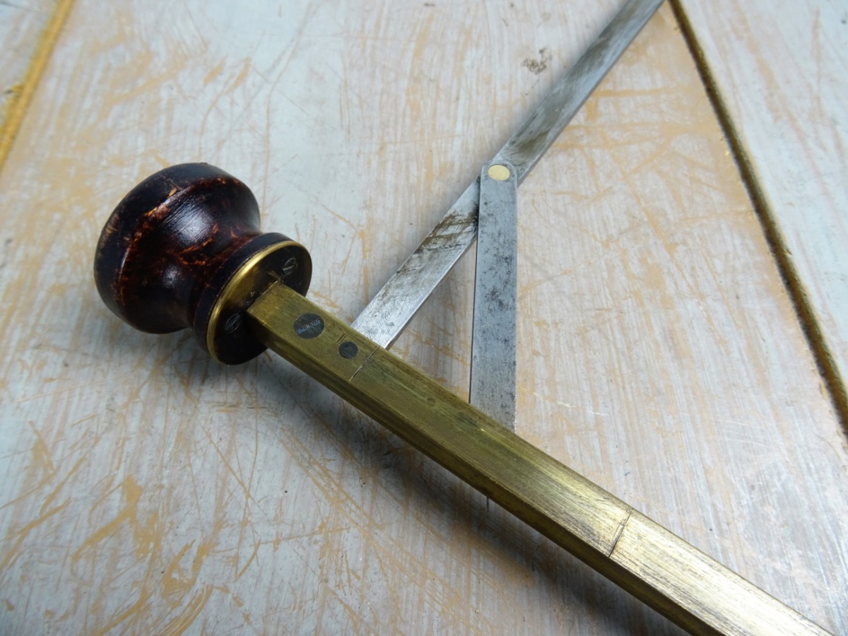 C19th Horse Measuring Walking Stick