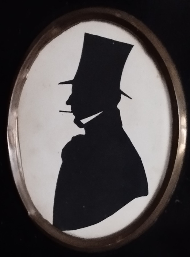 Hand cut silhouette of a gentleman in top hat and cigar (11).jpg