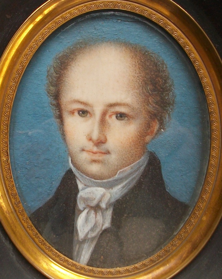Portrait miniature of a gentleman