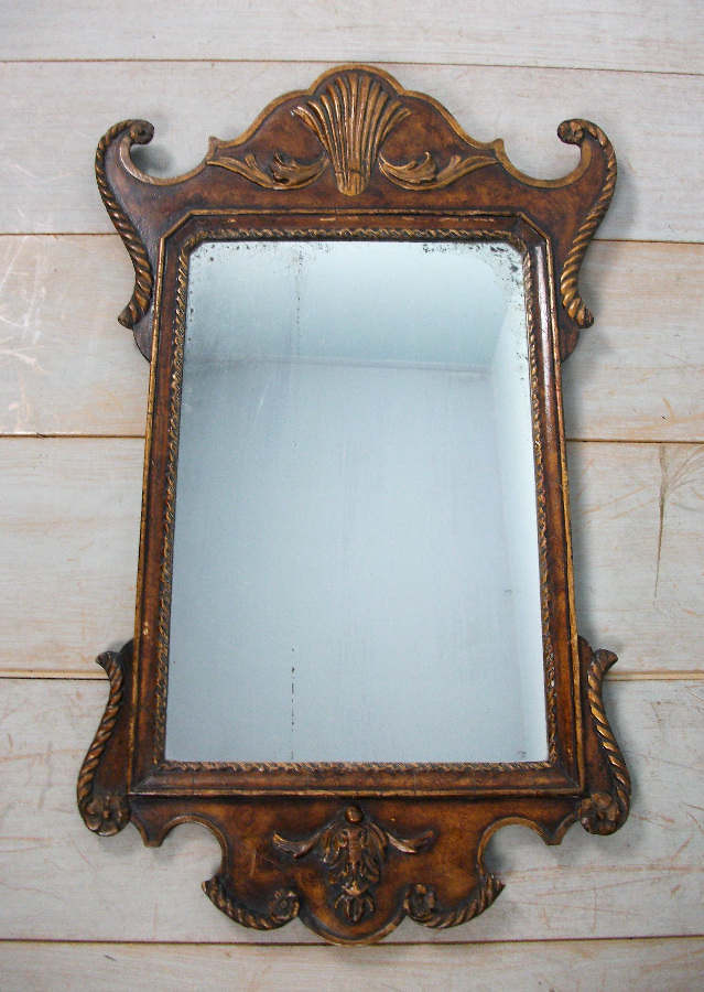 Fret mirror of Georgian design